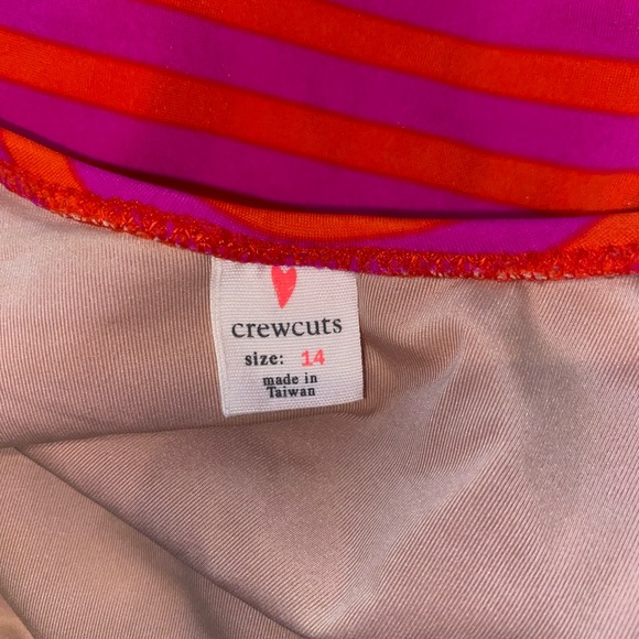 J. Crew Crewcuts striped bathing suit. Size 14 - Picture 3 of 4